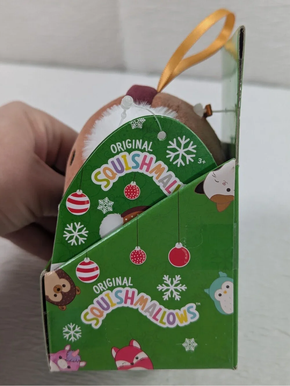 Squishmallows - Cash The Gingerbread - Christmas plush Ornament